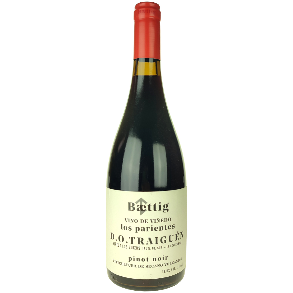D.O. Traiguén rouge Pinot Noir Los Parientes 2023, Vinos Baettig 1 D.O. Traiguén rouge Pinot Noir Los Parientes 2023 Vinos Baettig